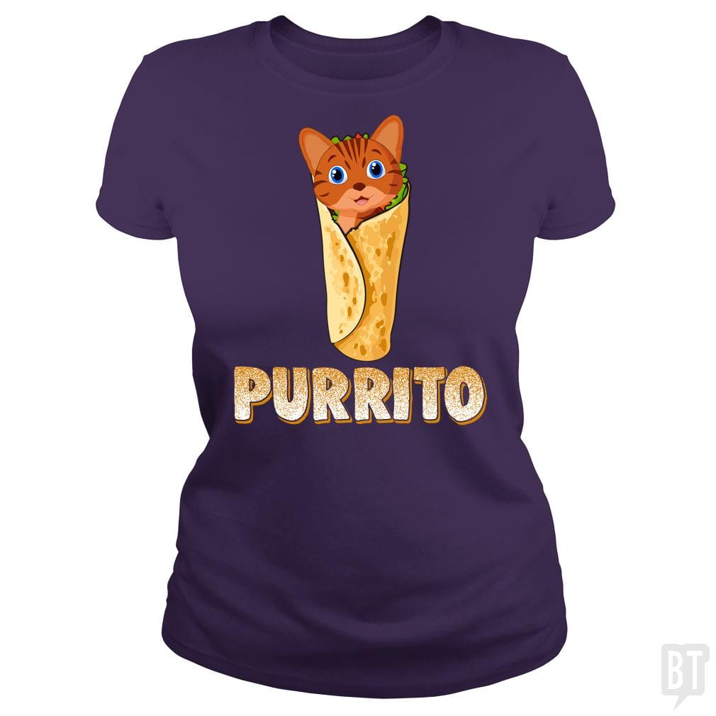 Purrito Cat - BustedTees.com