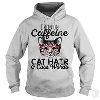 Load image into Gallery viewer, i run on cafeeine t shirt - BustedTees.com
