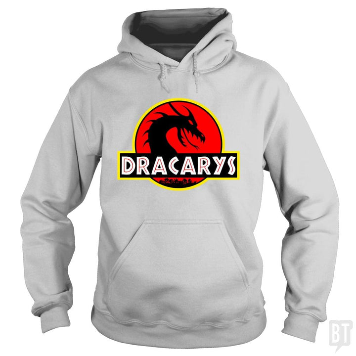 Dracarys Jurassic Dragon Thrones Parody T-Shirt - BustedTees.com