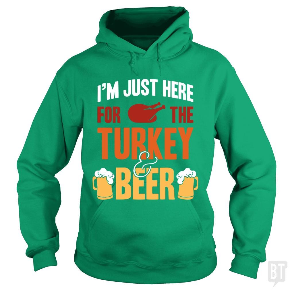 Turkey And Beer - BustedTees.com