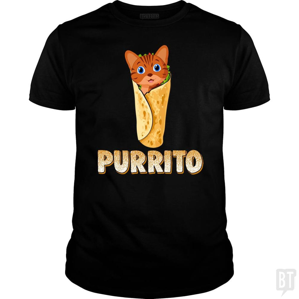 Purrito Cat - BustedTees.com