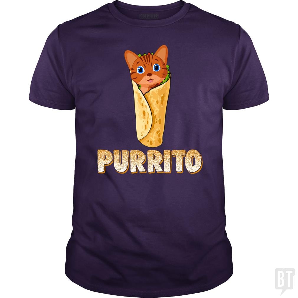 Purrito Cat - BustedTees.com