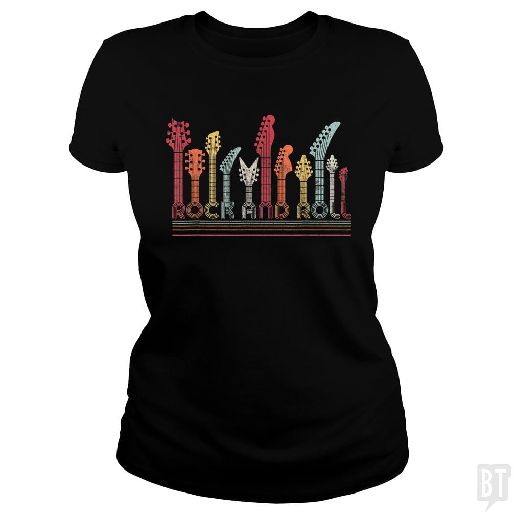 Rock And Roll - BustedTees.com