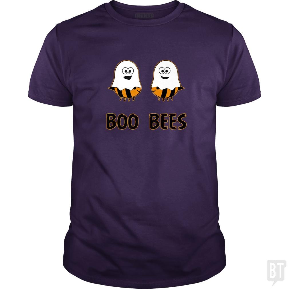 Boo Bees Halloween Ghosts and Bees - BustedTees.com