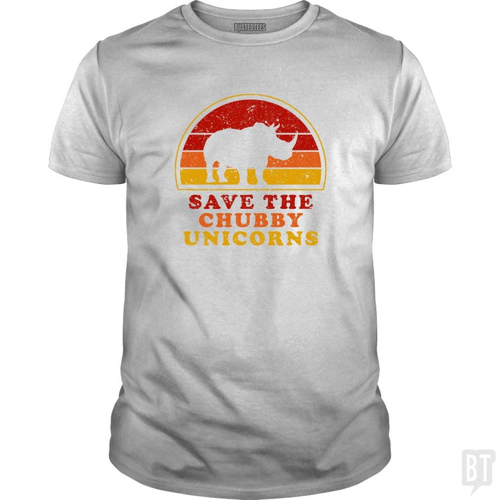 Save The Chubby Unicorns - BustedTees.com