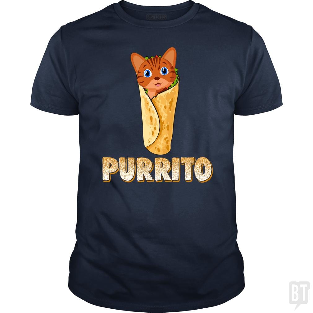 Purrito Cat - BustedTees.com