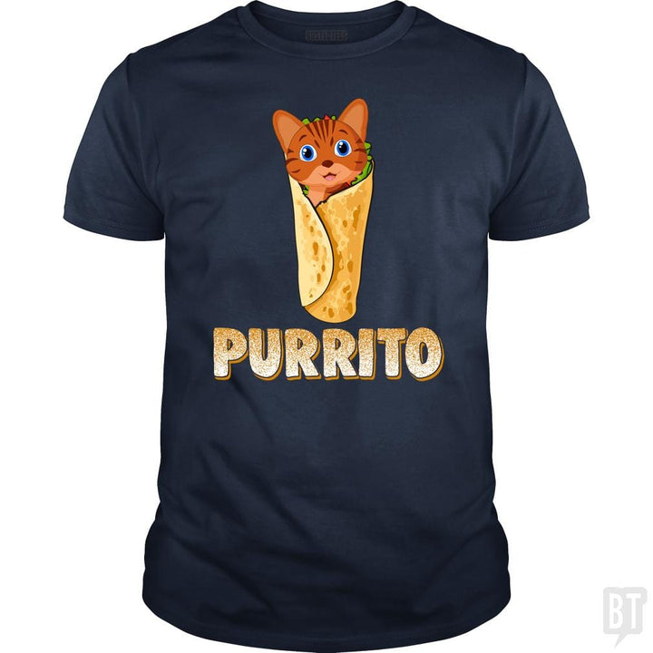 Purrito Cat - BustedTees.com