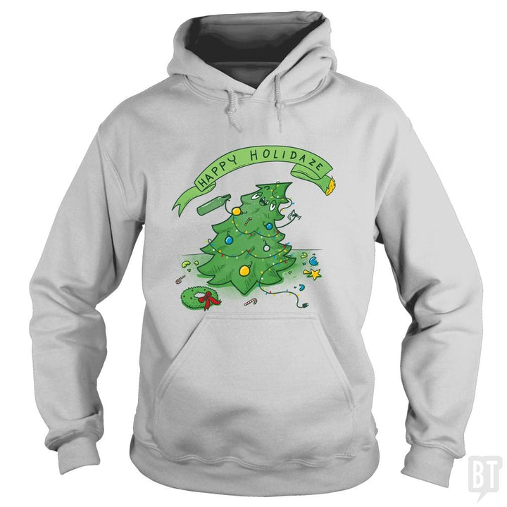 Happy Holidaze - BustedTees.com