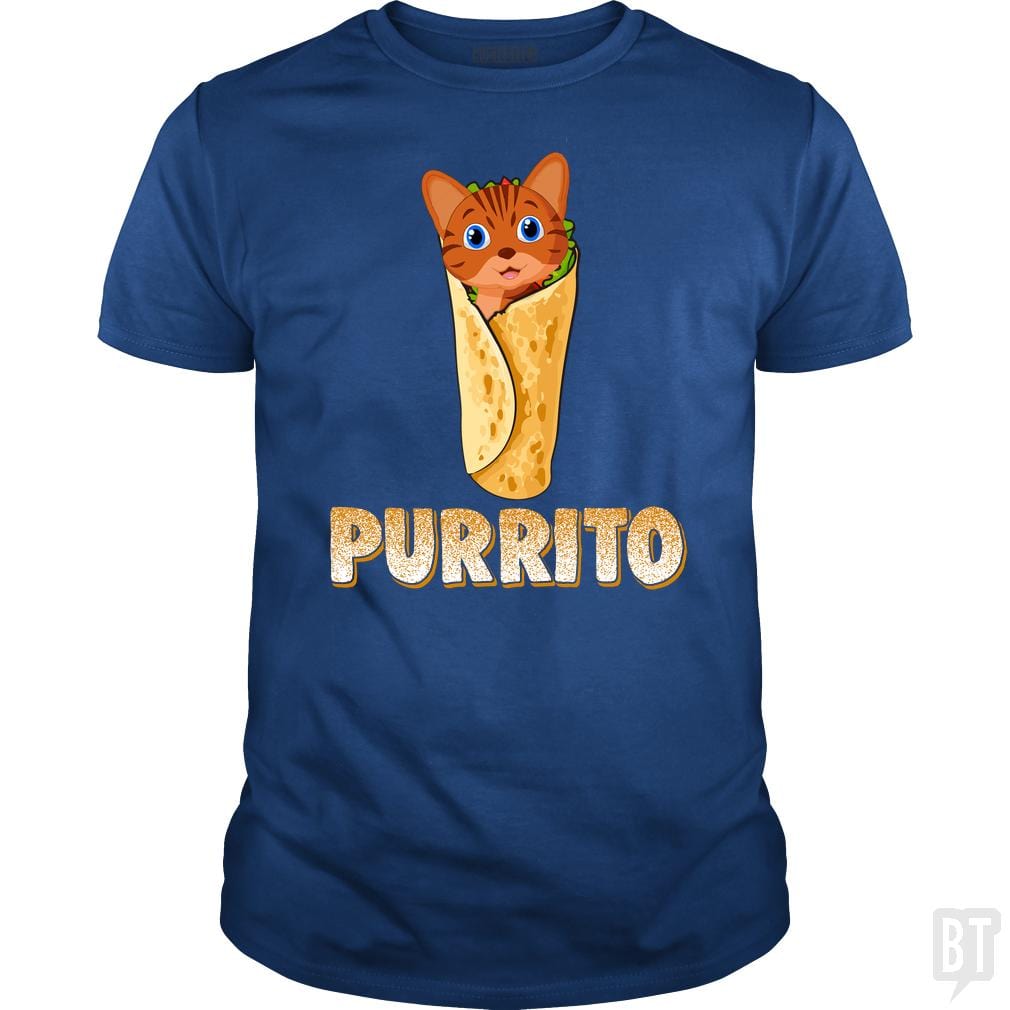 Purrito Cat - BustedTees.com