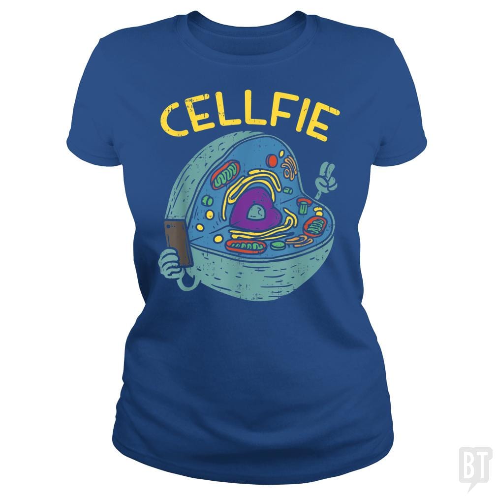 Cell Fie Funny Science Biology Teacher - BustedTees.com