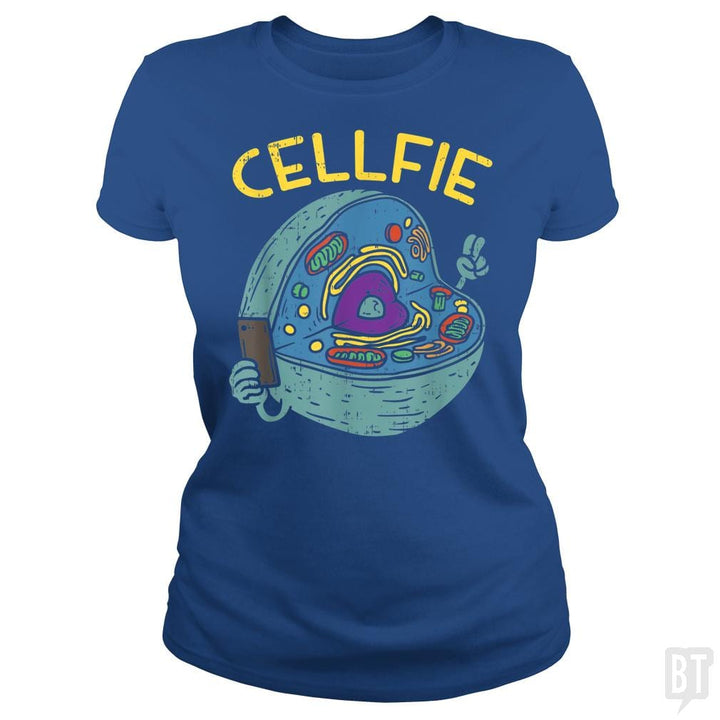 Cell Fie Funny Science Biology Teacher - BustedTees.com