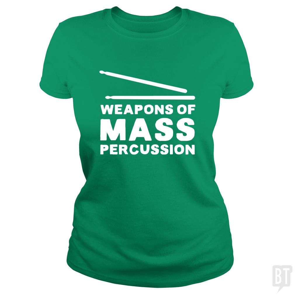 Weapons Of Mass Percussion - BustedTees.com