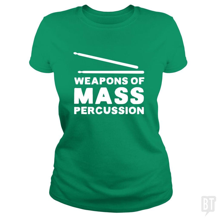 Weapons Of Mass Percussion - BustedTees.com