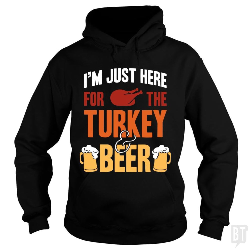 Turkey And Beer - BustedTees.com