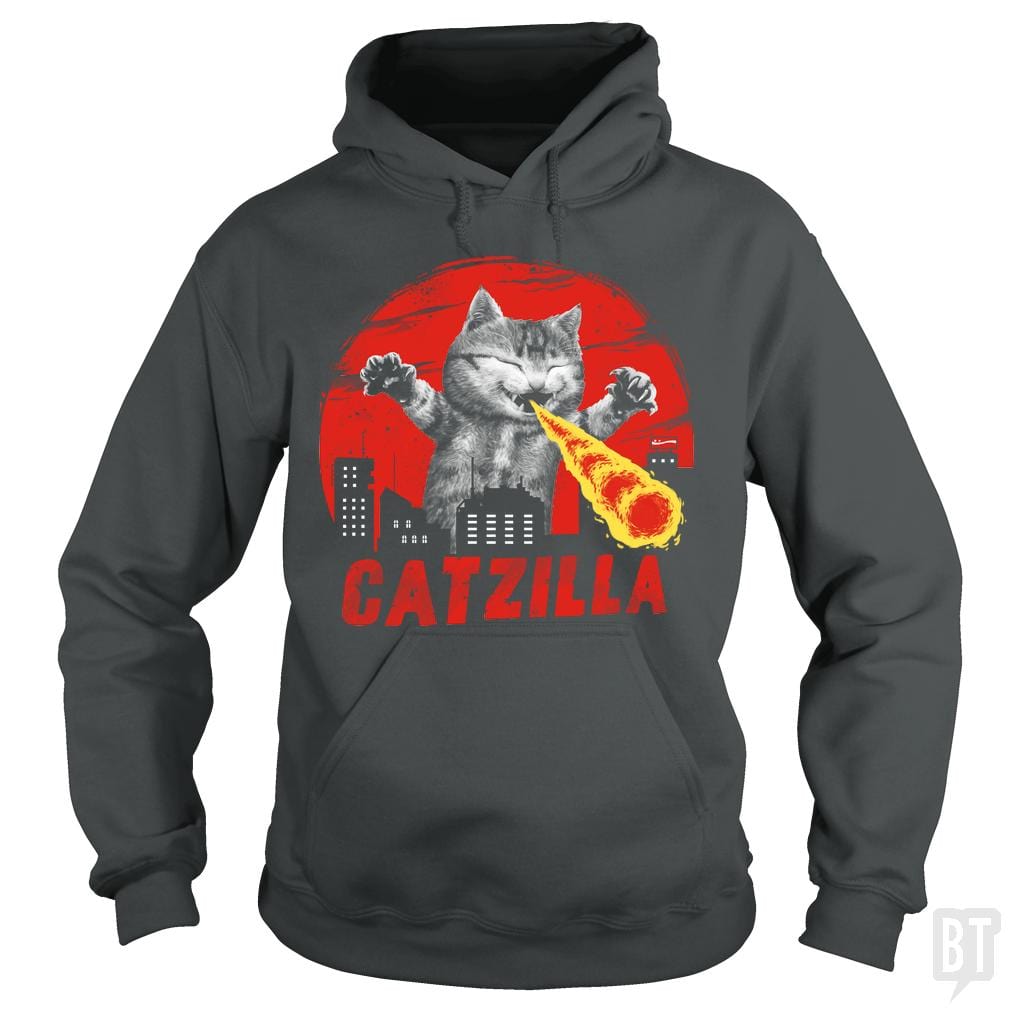 Catzilla - BustedTees.com