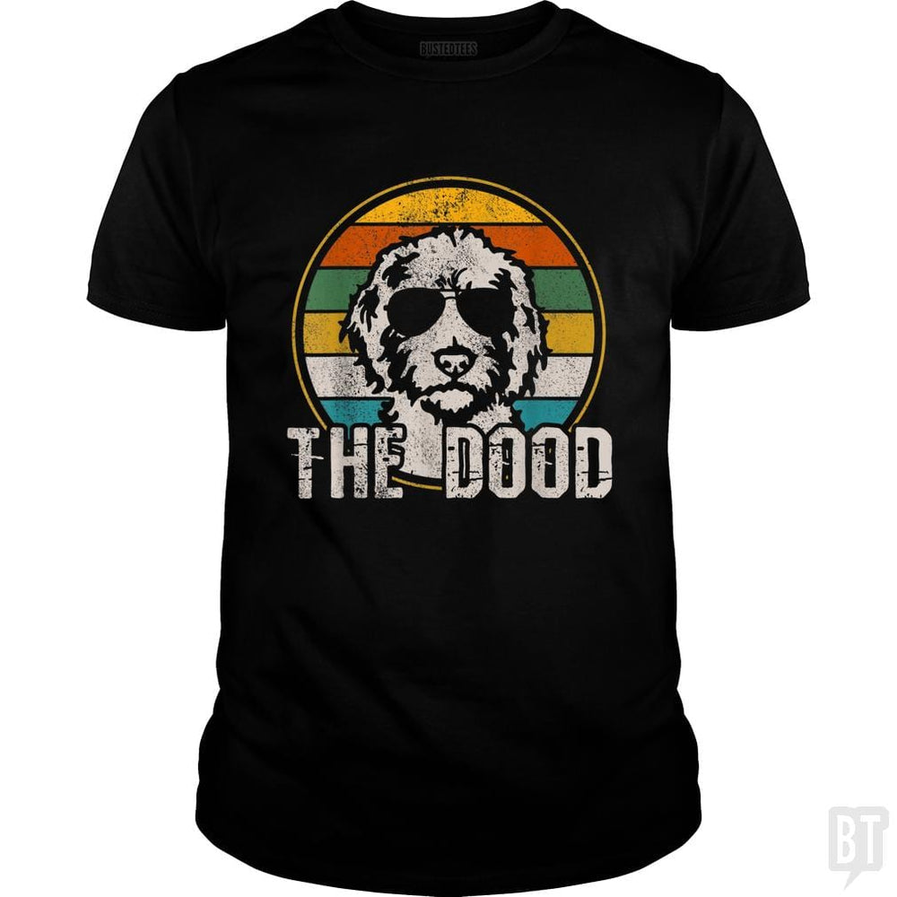 The Dood Vintage Retro Dog - BustedTees.com