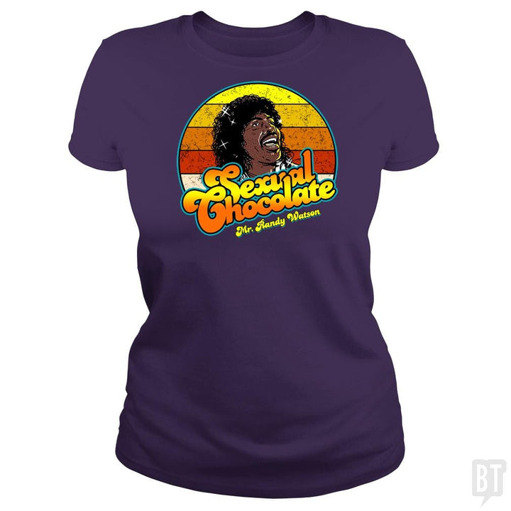 Randy Watson Sexual Chocolate Retro - BustedTees.com