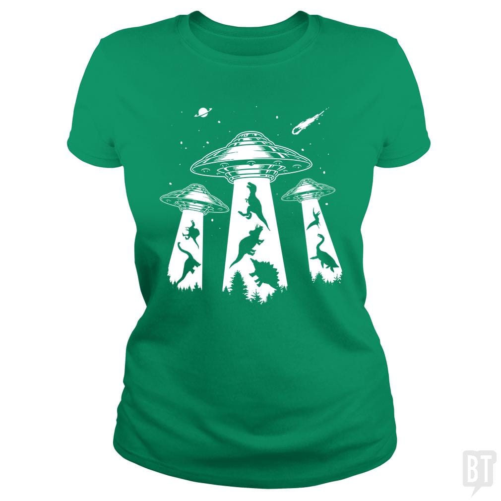 UFO Abduction - BustedTees.com