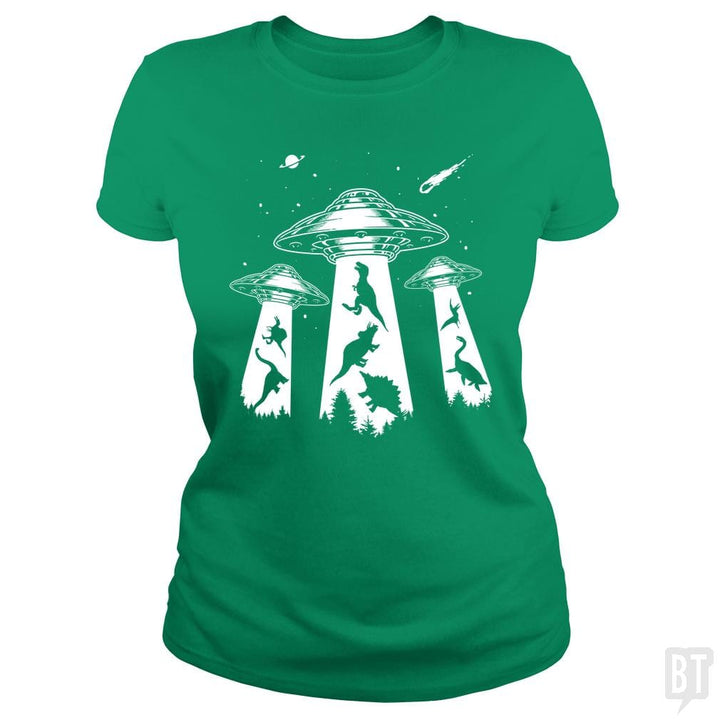 UFO Abduction - BustedTees.com