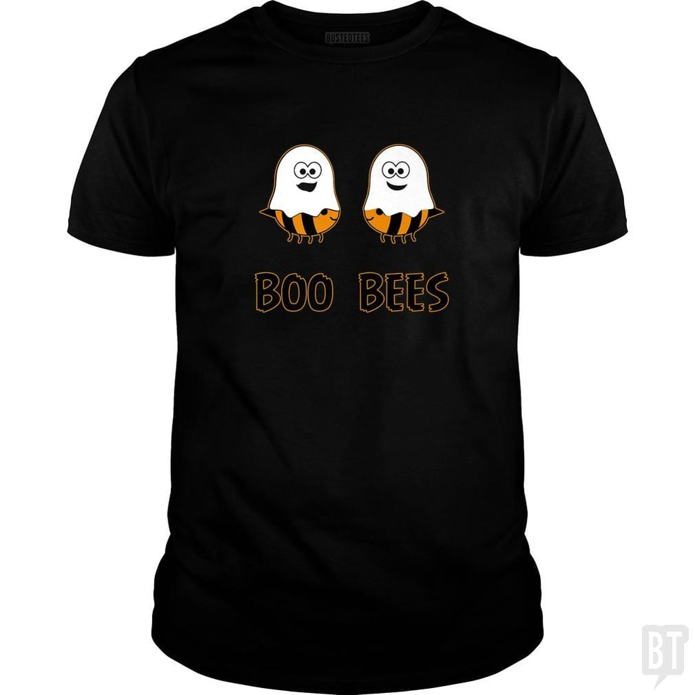 Boo Bees Halloween Ghosts and Bees - BustedTees.com