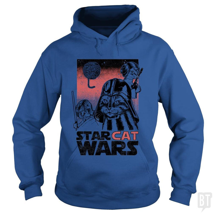 Star Cat Wars - BustedTees.com