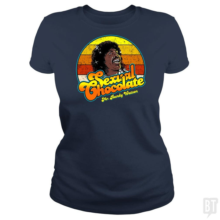 Randy Watson Sexual Chocolate Retro - BustedTees.com