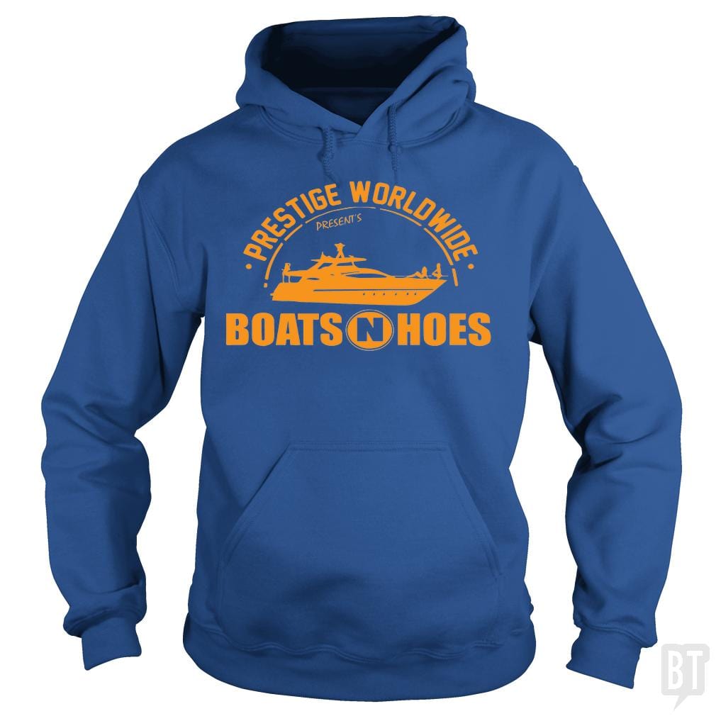 Prestige Worldwide Presents Boats and Hoes shirt - BustedTees.com