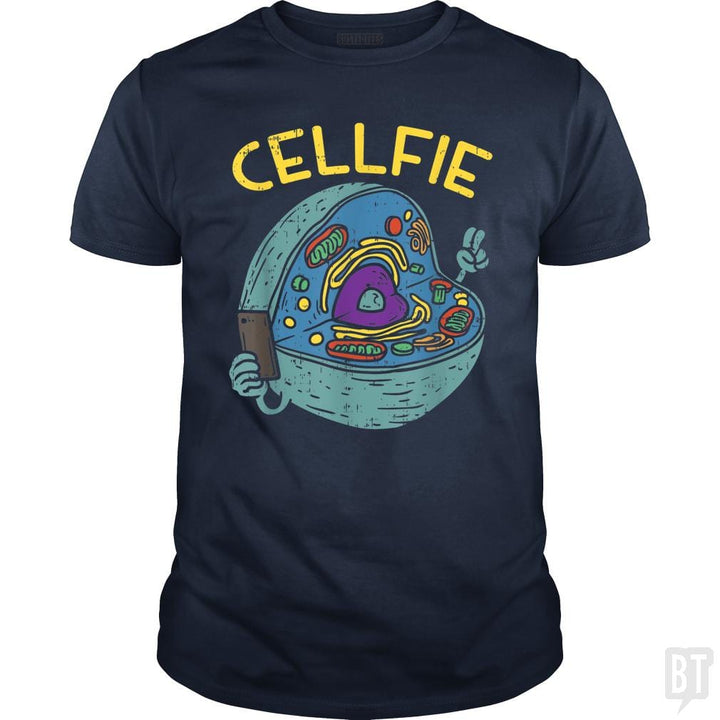 Cell Fie Funny Science Biology Teacher - BustedTees.com