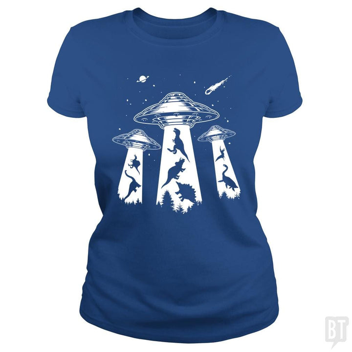 UFO Abduction - BustedTees.com