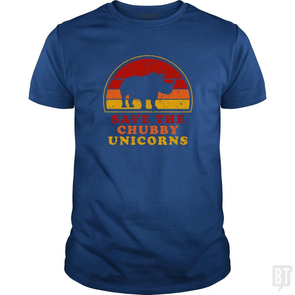 Save The Chubby Unicorns - BustedTees.com