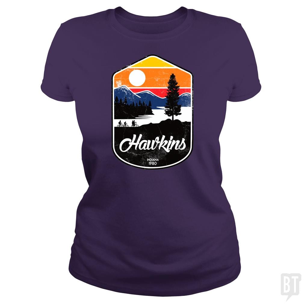 Hawkins - BustedTees.com
