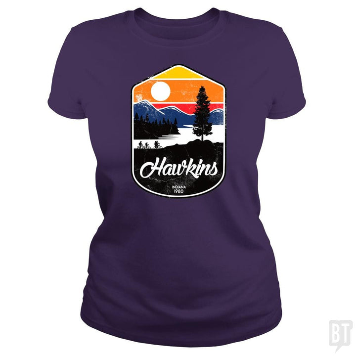 Hawkins - BustedTees.com
