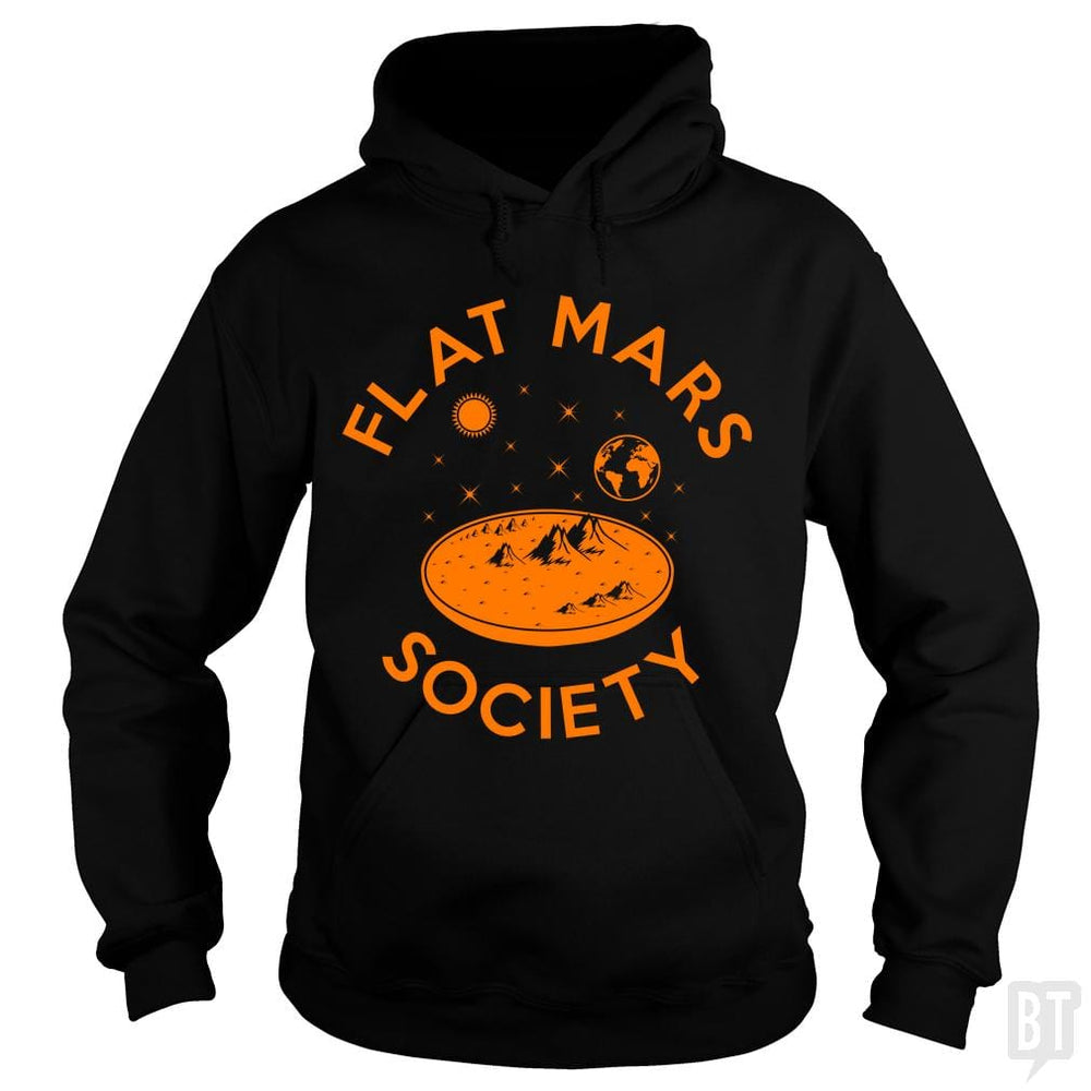 Flat Mars Society - BustedTees.com