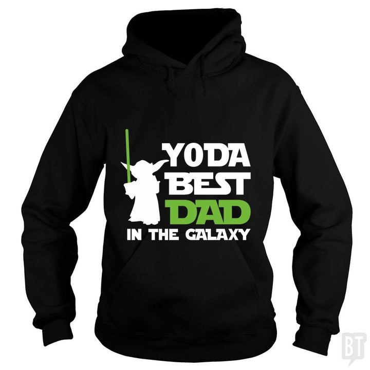 Yoda Best Dad In The Galaxy - BustedTees.com