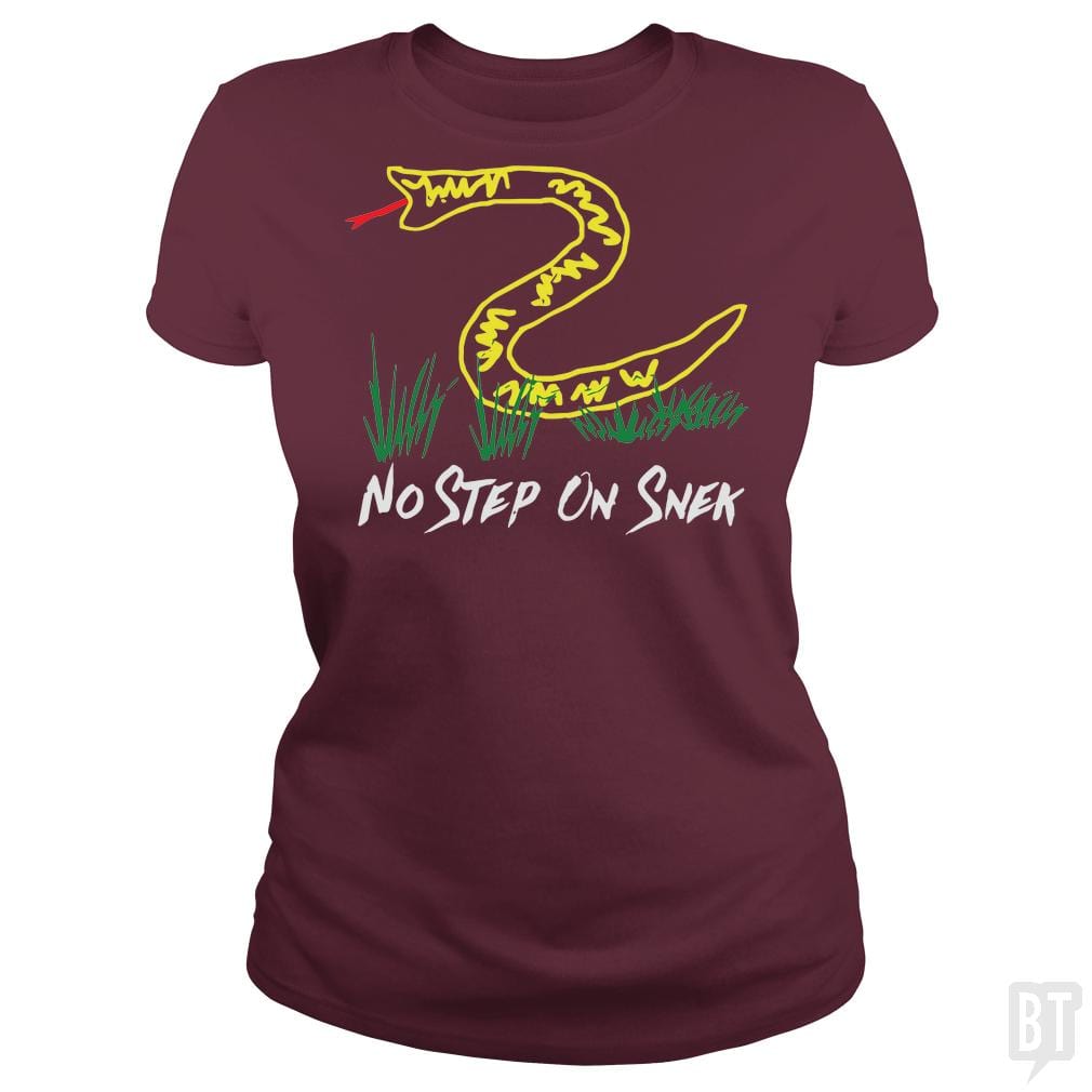 No Step On Snek - BustedTees.com