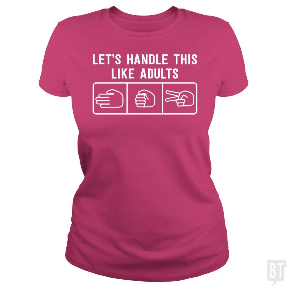 Rock Paper Scissors - BustedTees.com