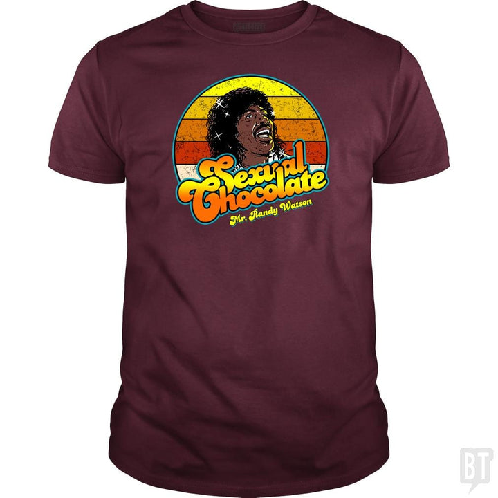 Randy Watson Sexual Chocolate Retro - BustedTees.com