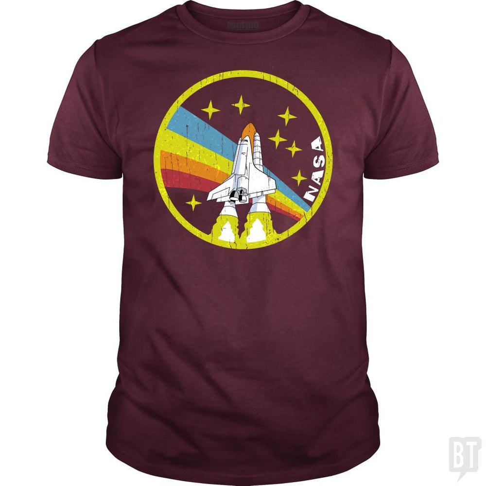 Nasa Vintage Colors T shirt - BustedTees.com