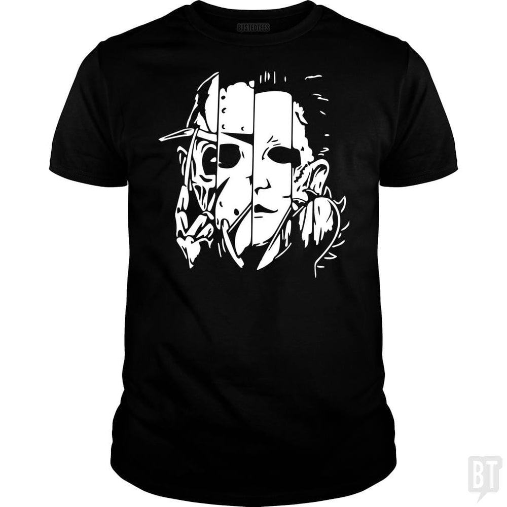 Horror Movie Mashup T Shirt - BustedTees.com