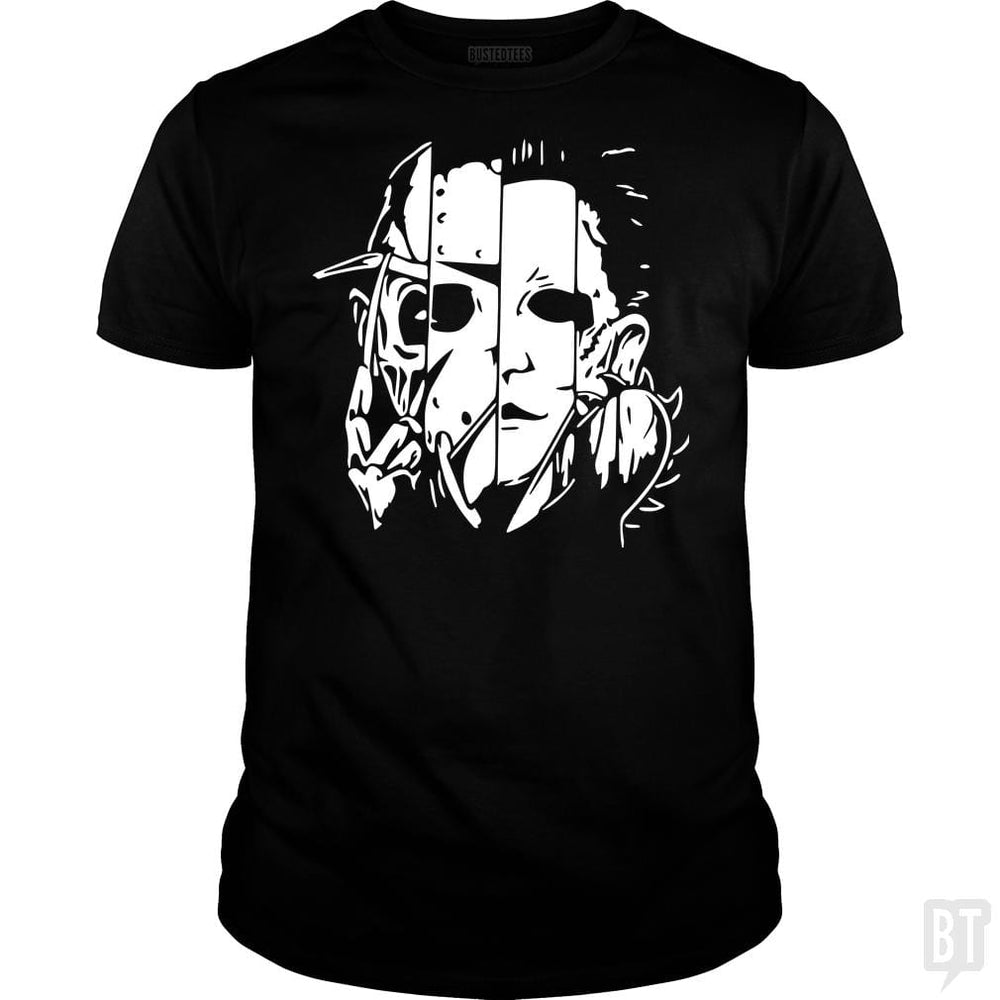 Horror Movie Mashup T Shirt - BustedTees.com