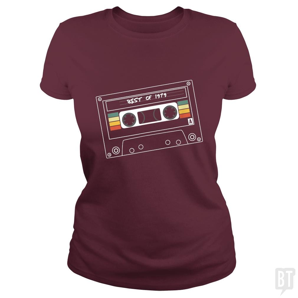 Vintage Cassette Best of 1979 - BustedTees.com