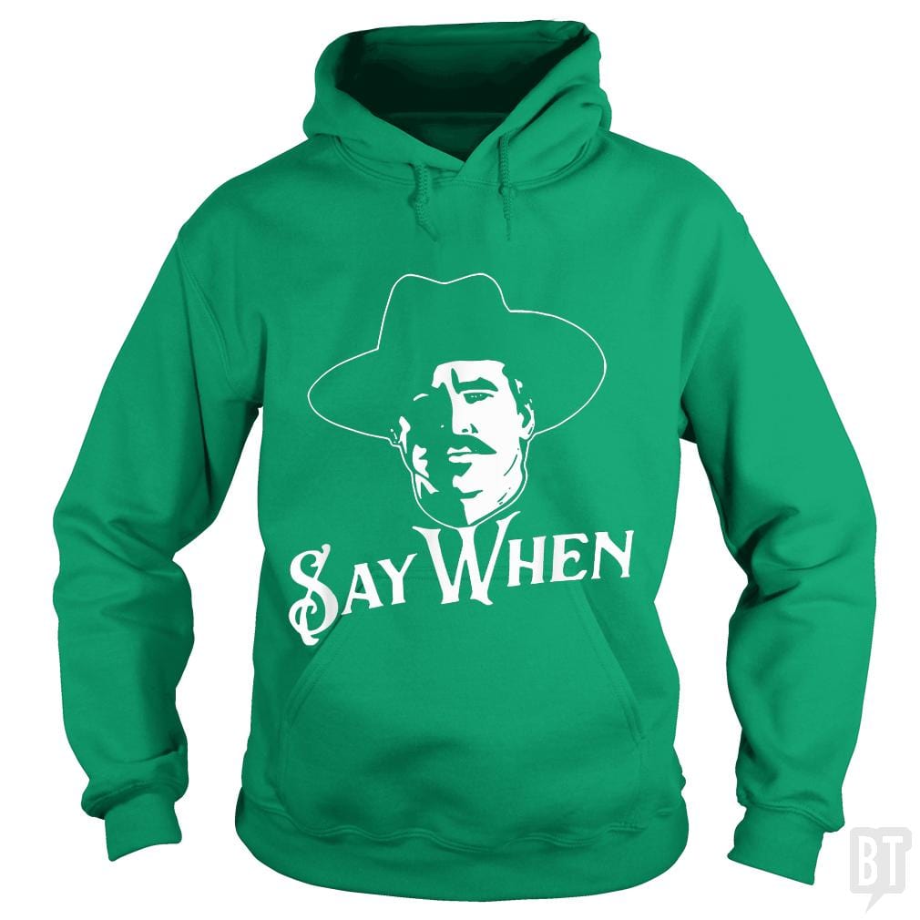 Say When Tombstone - BustedTees.com