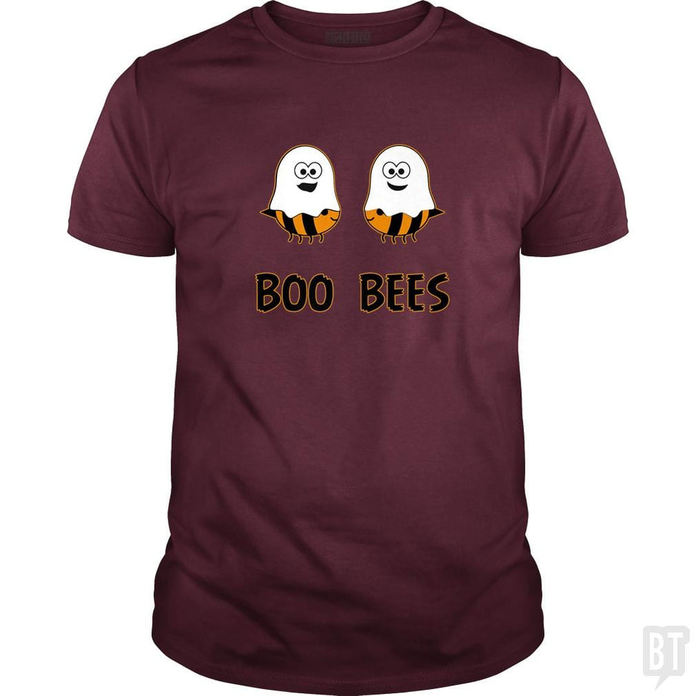 Boo Bees Halloween Ghosts and Bees - BustedTees.com