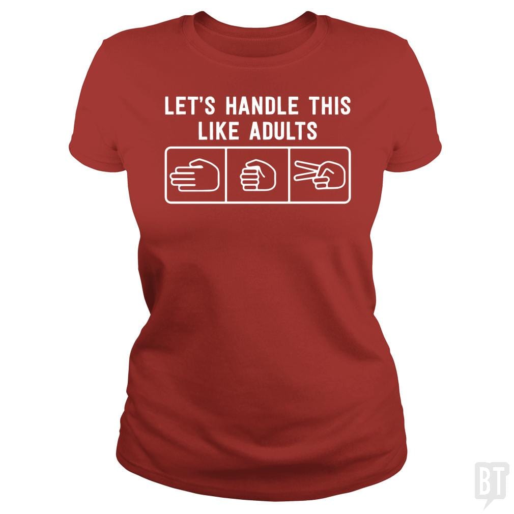 Rock Paper Scissors - BustedTees.com