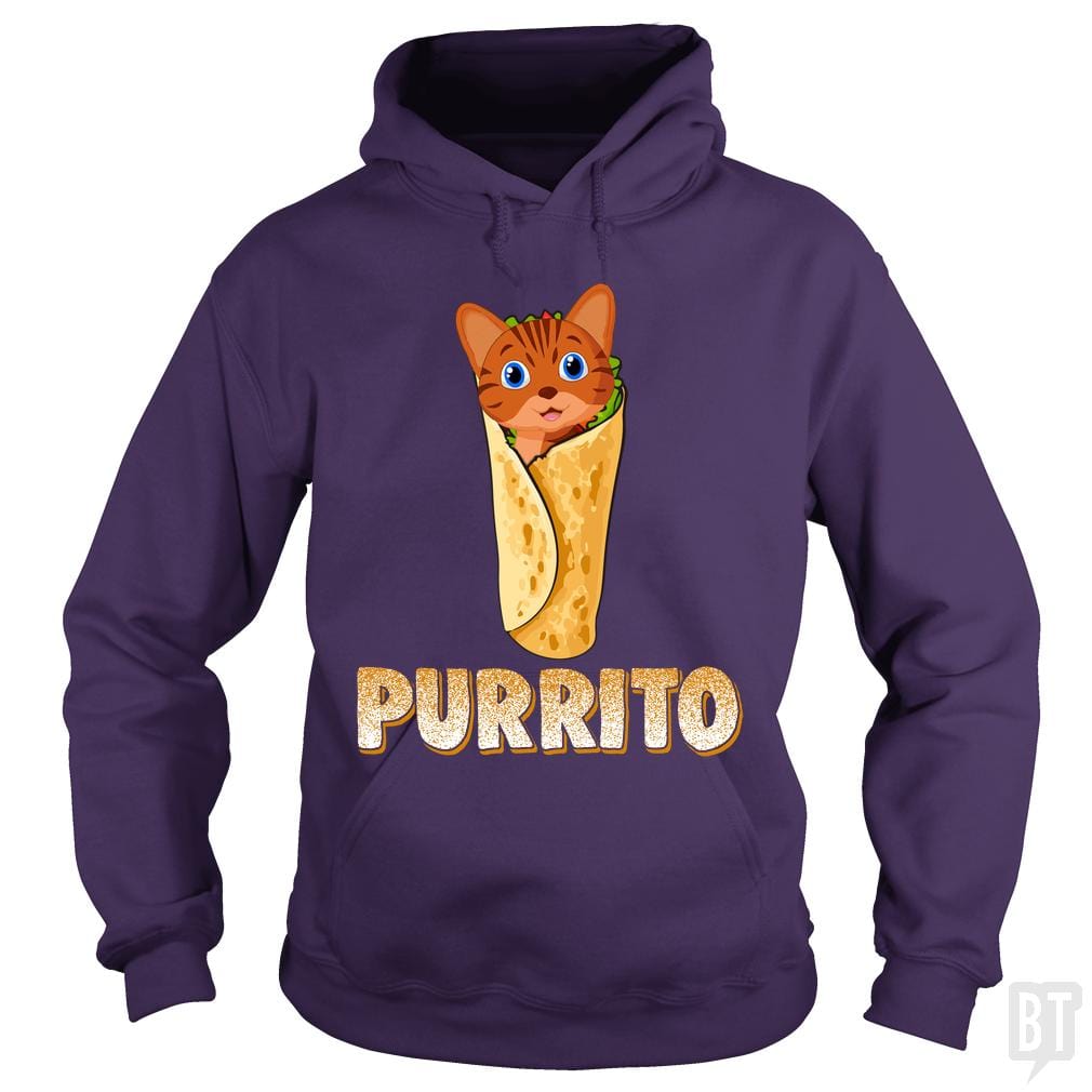 Purrito Cat - BustedTees.com