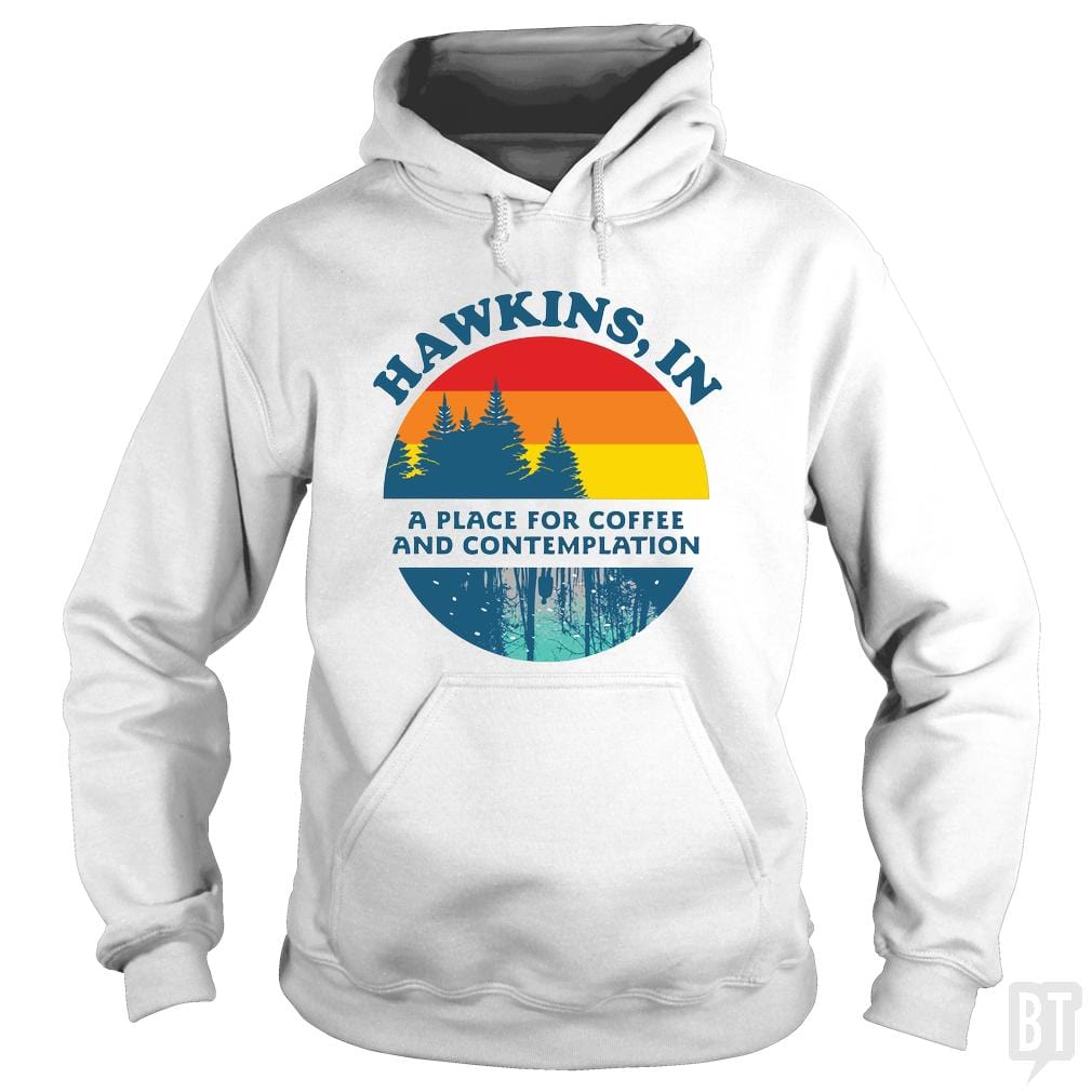 STRANGER THINGS ? Hawkins, IN - BustedTees.com