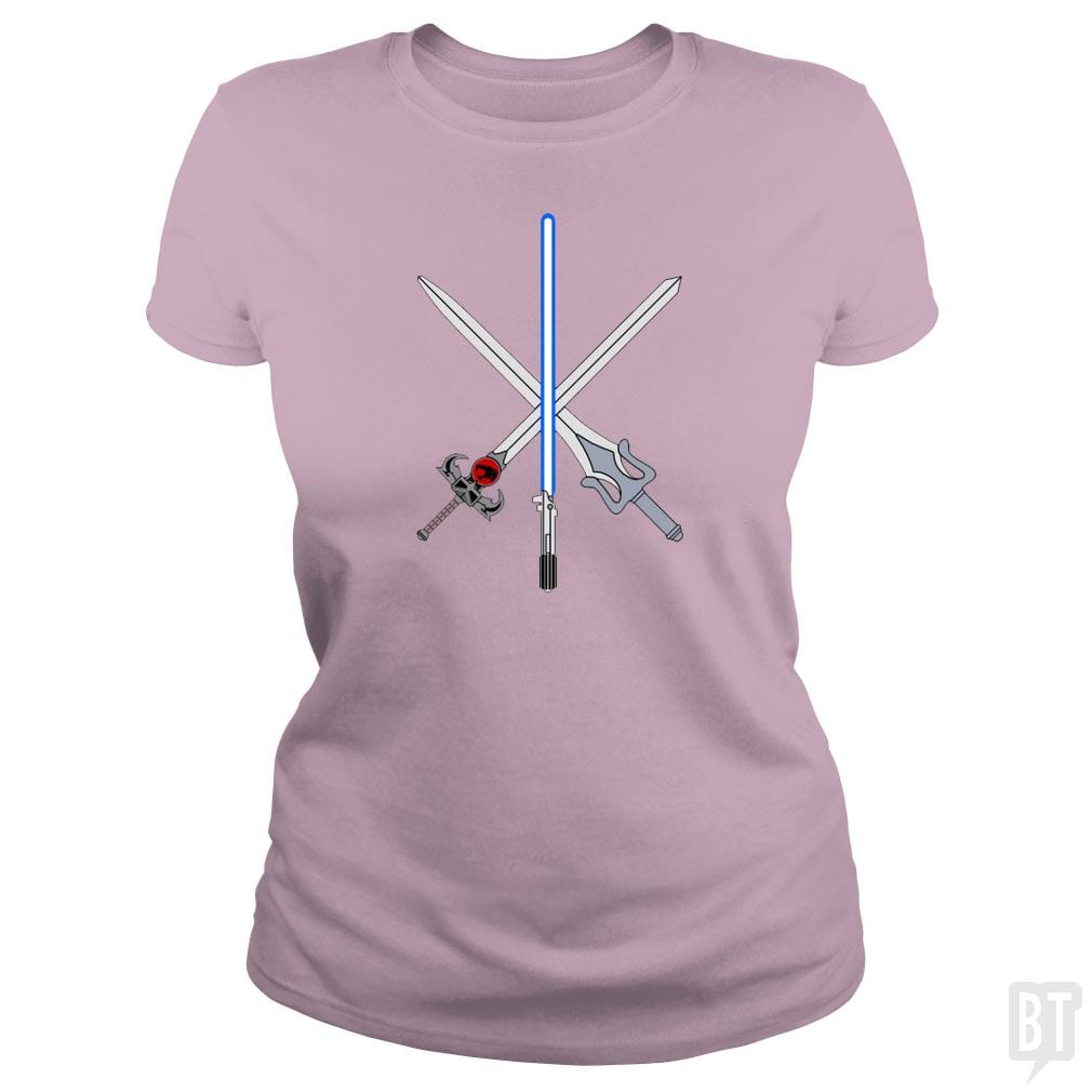 Choose Your Sword - BustedTees.com