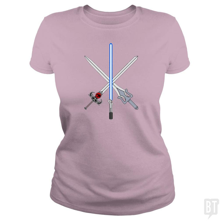 Choose Your Sword - BustedTees.com