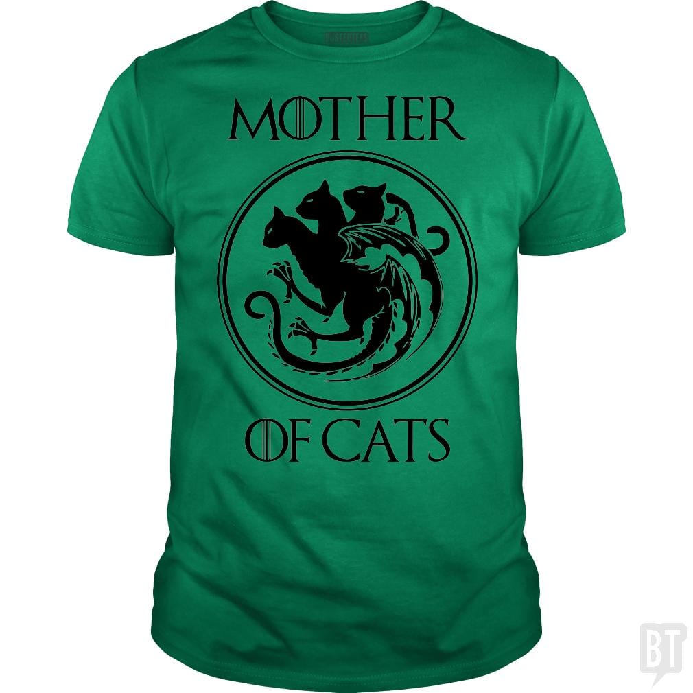 Mother of Cat T Shirt - BustedTees.com