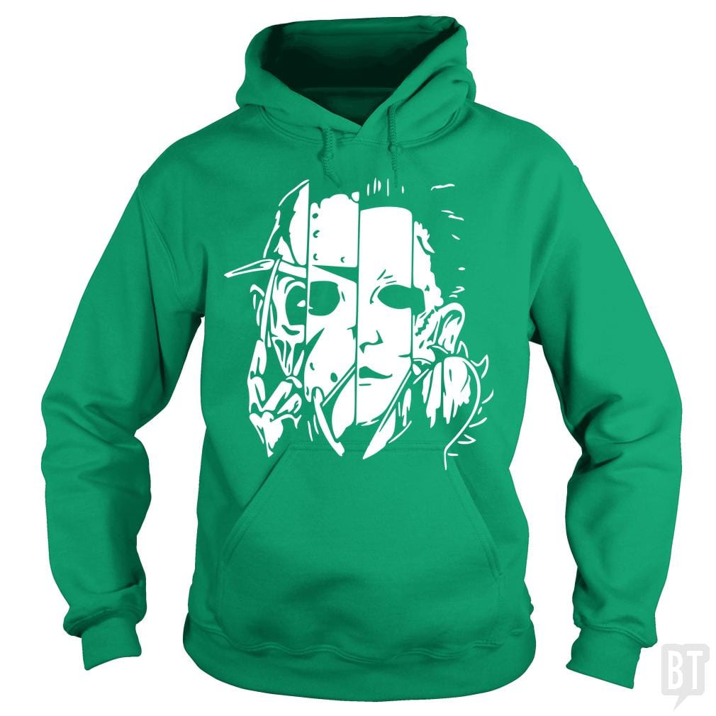 Horror Movie Mashup T Shirt - BustedTees.com